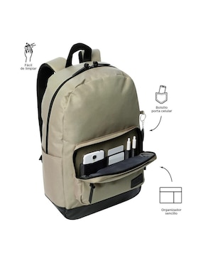 Mochila con portalaptop Totto Tocax para hombre