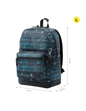 Mochila con portalaptop Totto Tocax para hombre