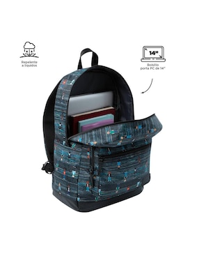 Mochila con portalaptop Totto Tocax para hombre