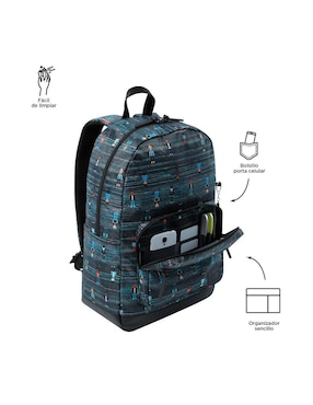 Mochila con portalaptop Totto Tocax para hombre