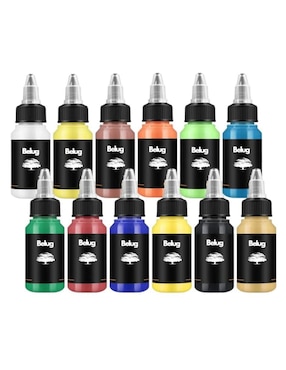 Set pinturas acrílica Belug 12 piezas