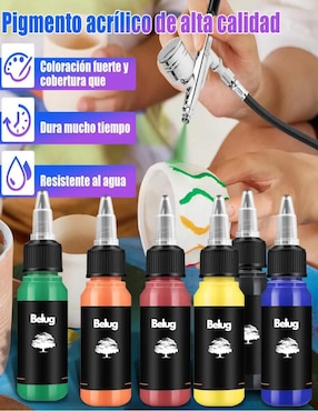 Set pinturas acrílica Belug 12 piezas