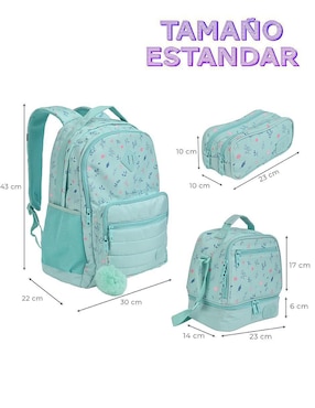 Set mochila escolar Us Urban para niña