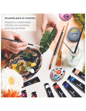 Set de pinturas acrílicas Lab.G 24 piezas