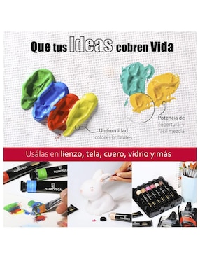 Set de pinturas acrílicas Lab.G 24 piezas