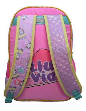 Mochila escolar Unicornio Lluvia para niña