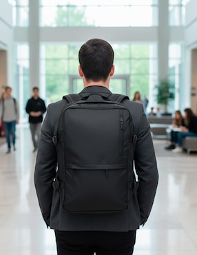 Mochila escolar Glamour para hombre