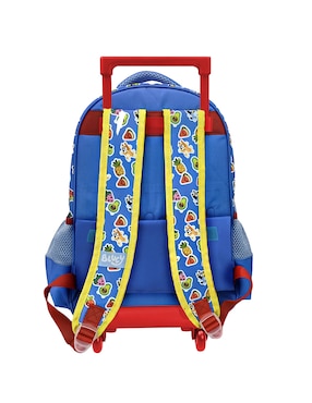 Mochila con ruedas escolar Bluey Fotorama let's have fun unisex