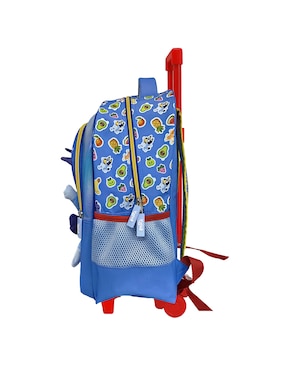 Mochila con ruedas escolar Bluey Fotorama let's have fun unisex