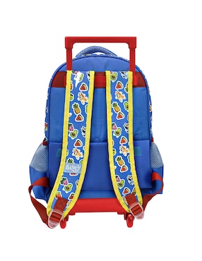 Mochila con ruedas escolar Bluey Fotorama let's have fun unisex