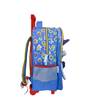 Mochila con ruedas escolar Bluey Fotorama let's have fun unisex