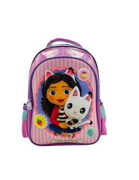 Mochila escolar gabby's dollhouse Fotorama patches para niña