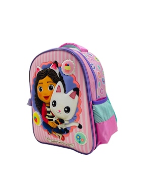 Mochila escolar gabby's dollhouse Fotorama patches para niña