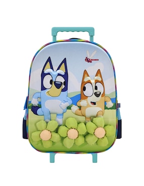 Mochila con ruedas escolar Bluey Fotorama beautiful unisex