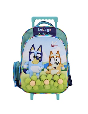 Mochila con ruedas escolar Bluey Fotorama beautiful unisex