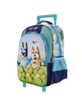 Mochila con ruedas escolar Bluey Fotorama beautiful unisex