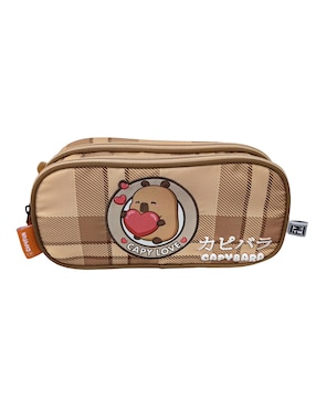 Lapicera Fotorama Tartan Capy Capibara unisex