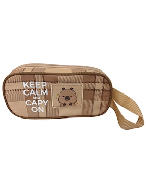 Lapicera Fotorama Tartan Capy Capibara unisex