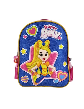 Mochila escolar bely y beto Fotorama super bely para niña