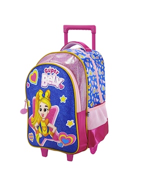Mochila con ruedas escolar bely y beto Fotorama super bely para niña