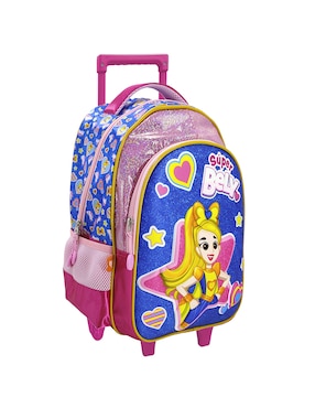 Mochila con ruedas escolar bely y beto Fotorama super bely para niña