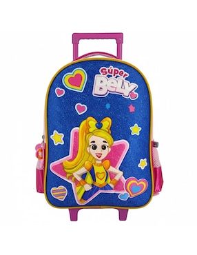 Mochila con ruedas escolar bely y beto Fotorama super bely para niña