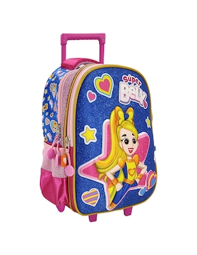 Mochila con ruedas escolar bely y beto Fotorama super bely para niña