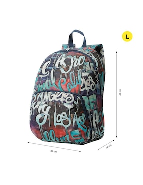 Mochila escolar totto ometto para niño