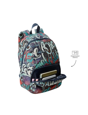 Mochila escolar totto ometto para niño
