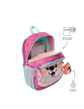 Mochila infantil totto doggy love l para niña