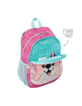 Mochila infantil totto doggy love l para niña