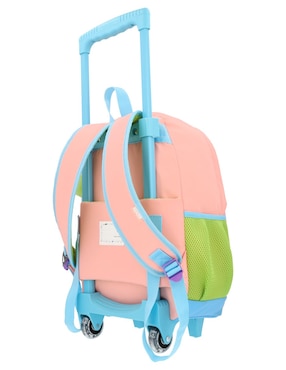 Mochila con ruedas escolar gary keepack bob040 unisex
