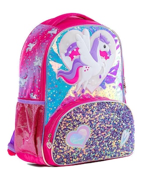 Set mochila escolar Travel Republic TR UNC03 para niña