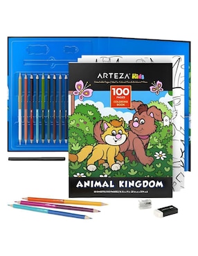 Set de cuaderno Arteza Animales 16 piezas