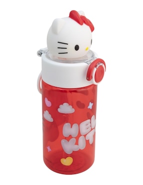 Botella de agua Regalos Siglo XXI Hello Kitty con tapa rosca 500 ml