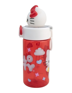 Botella de agua Regalos Siglo XXI Hello Kitty con tapa rosca 500 ml
