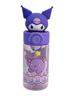 Botella de agua Regalos Siglo XXI Kuromi con tapa rosca 500 ml