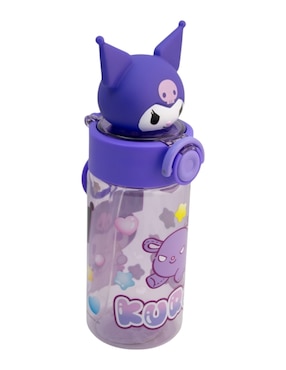 Botella de agua Regalos Siglo XXI Kuromi con tapa rosca 500 ml