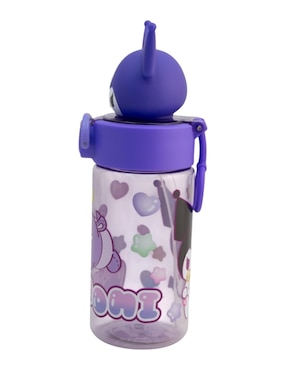 Botella de agua Regalos Siglo XXI Kuromi con tapa rosca 500 ml