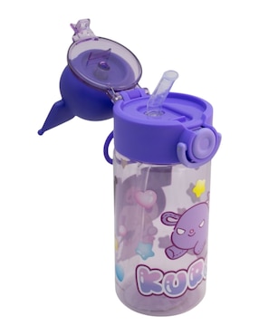 Botella de agua Regalos Siglo XXI Kuromi con tapa rosca 500 ml