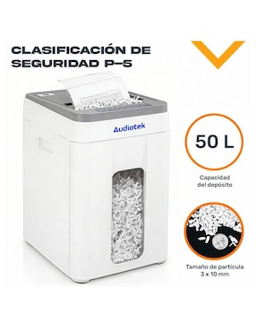 Trituradora de papel Audiotek