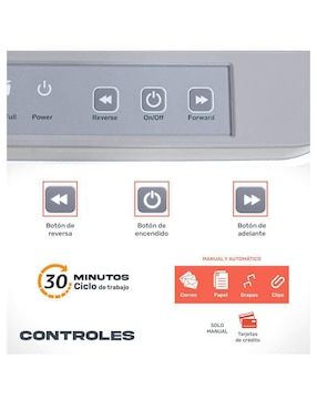 Trituradora de papel Audiotek