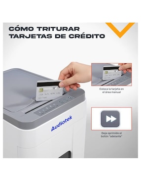 Trituradora de papel Audiotek