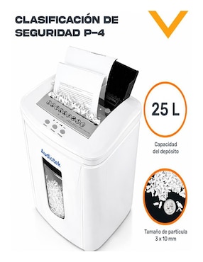 Trituradora de papel Audiotek