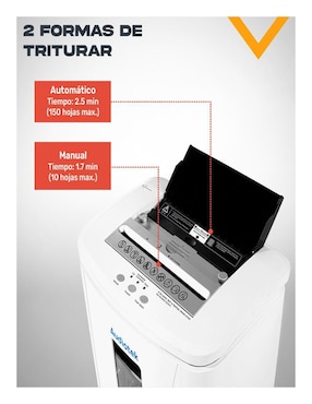 Trituradora de papel Audiotek