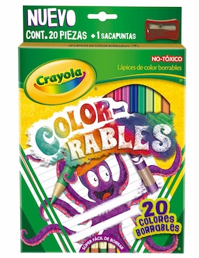 Lápiz De Color Crayola Redondo 20 Piezas