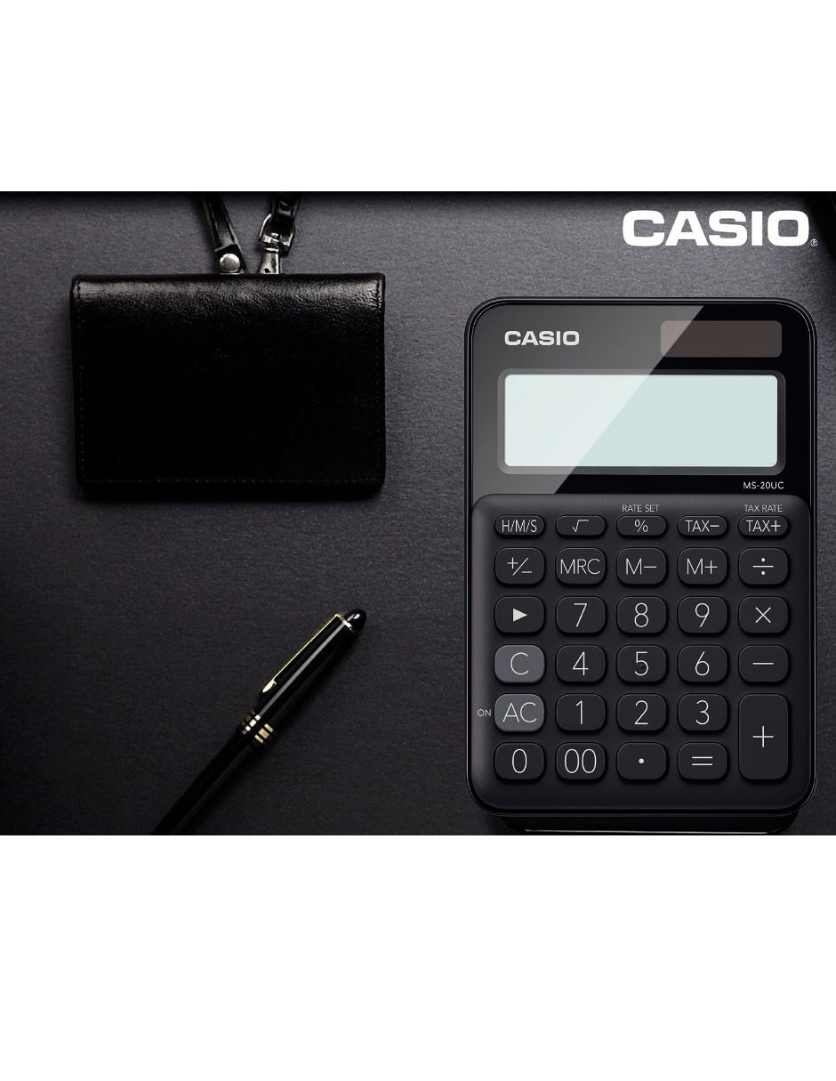 Calculadora de escritorio MS20UCBKWDC 3
