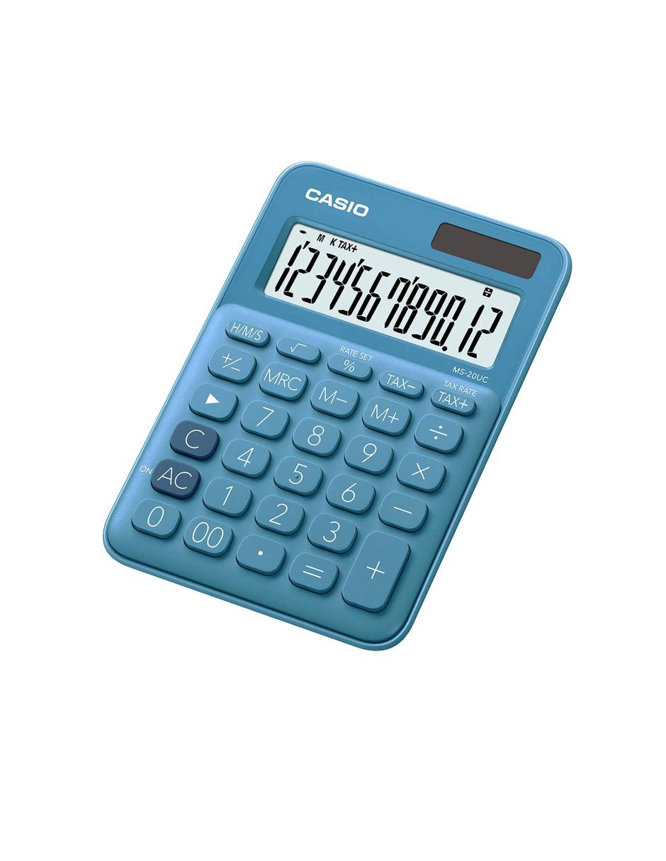 Calculadora de escritorio MS-20UC-BU-W-DC Calculadora de escritorio MS-20UC-BU-W-DC