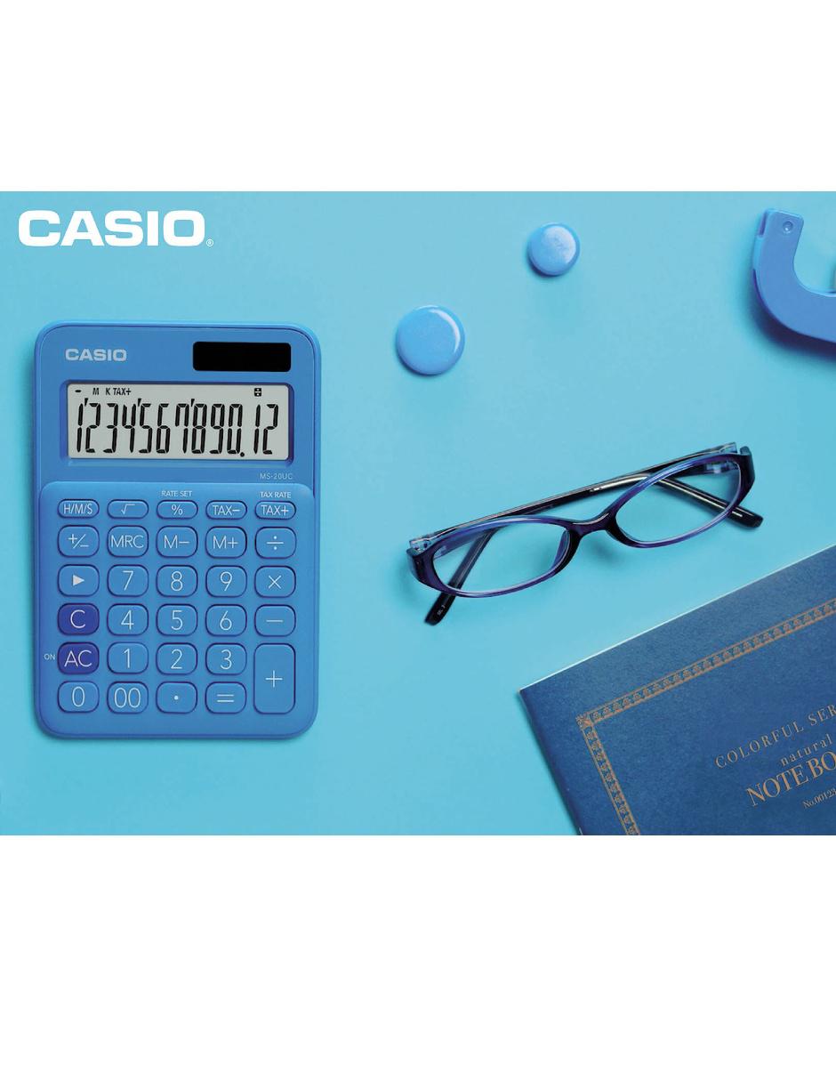 Calculadora de escritorio MS-20UC-BU-W-DC 3