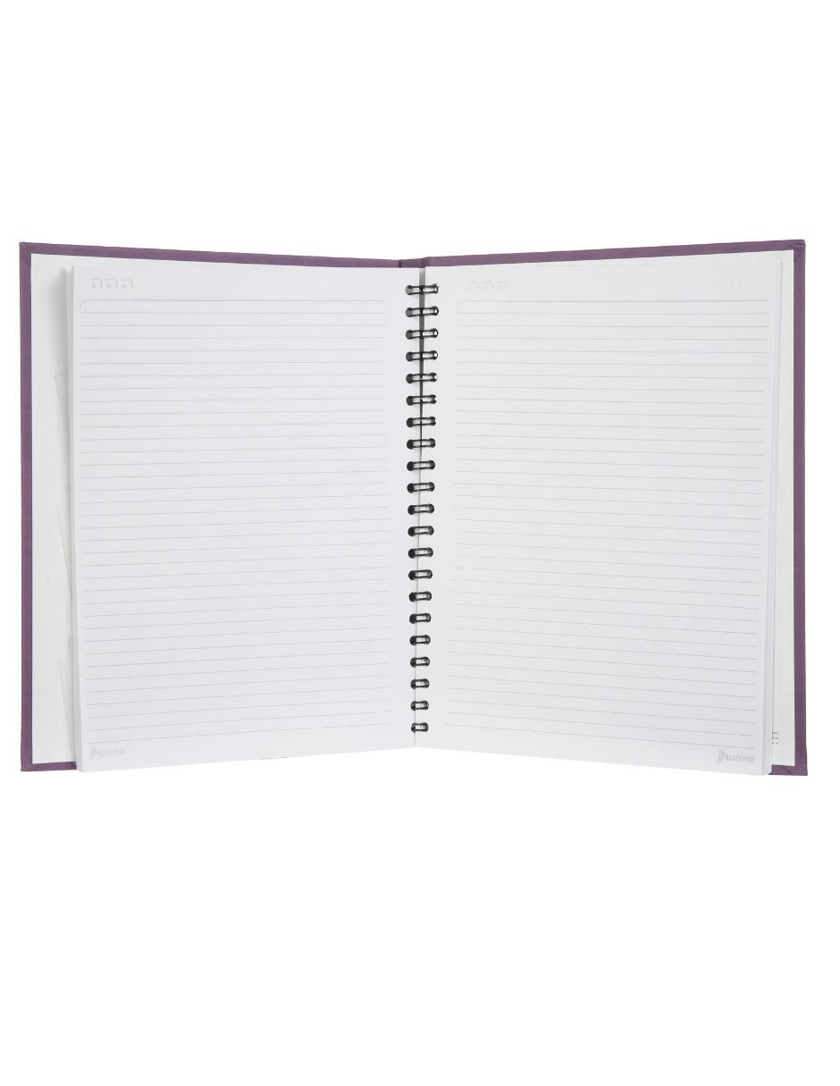 Cuaderno hoja rayada
